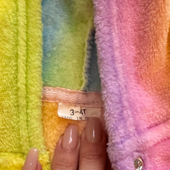 Colorful Unicorn Hooded Robe - Picture 2 of 5